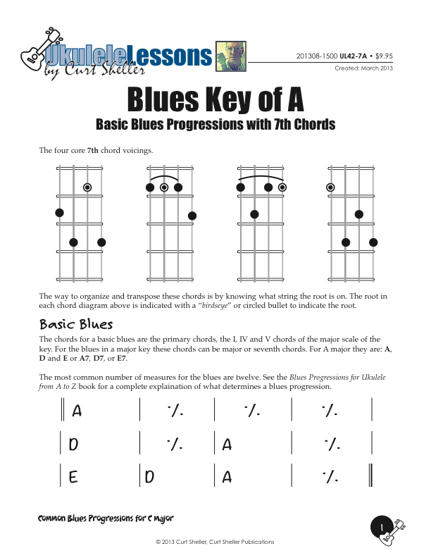 ukulele blues chord progression